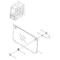 HANDLE - Блок «GLASS 47C1346_000_00»  (номер на схеме: 6)