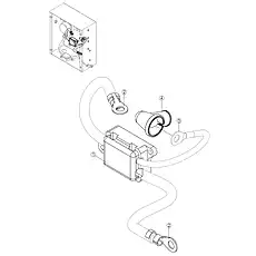 FUSE BOX - Блок «HARNESS»  (номер на схеме: 1)