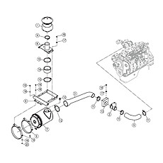 INTAKE AND EXHAUST SYSTEM 40C7006_000_00