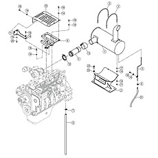 INTAKE AND EXHAUST SYSTEM 40C7006_000_01