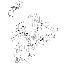 BOLT M10×35-10.9-DK - Блок «MAIN HYDRAULIC SYSTEM 15Y0690_000_05»  (номер на схеме: 33)