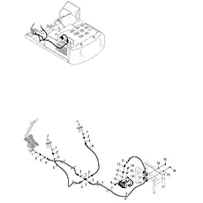 PLATE - Блок «PILOT HYDRAULIC SYSTEM 12Y0156_000_01»  (номер на схеме: 14)