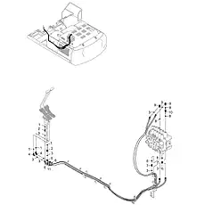 O-RING OR10×1.5 - Блок «PILOT HYDRAULIC SYSTEM 12Y0156_000_06»  (номер на схеме: 3)