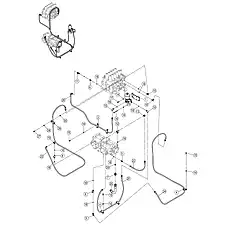 FITTING - Блок «PILOT HYDRAULIC SYSTEM 12Y0156_000_07»  (номер на схеме: 5)