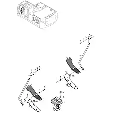 BOLT M10×20-10.9-DK - Блок «PILOT HYDRAULIC SYSTEM 12Y0156_000_12»  (номер на схеме: 6)