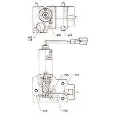 O-RING 10.8×2.4 - Блок «SOLENOID VALVE»  (номер на схеме: 725)