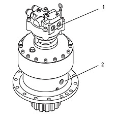 SWING MOTOR&REDUCTION GEAR 11C2643_000_00