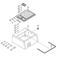 DOOR LOCK - Блок «TOOL KIT 27C0845_000_00»  (номер на схеме: 2)