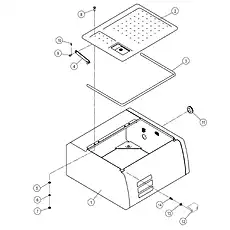 TANK COVER - Блок «TOOL KIT 27C1165_000_00»  (номер на схеме: 2)