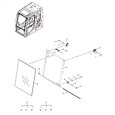 WASHER 8-DK - Блок «WINDOW 47C1344_000_00»  (номер на схеме: 2)