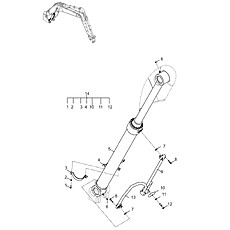 WORK IMPLEMENT LINES ASSEMBLY 11Y0043_003_02