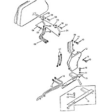 BLADE TILT LINES (1) 44C0673