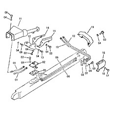 BLADE TILT LINES (2) 44C0673