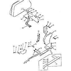 BLADE TILT LINES (SWAMP) (1) 44C0675