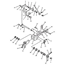 BRAKE LOCK LEVER (3) 20E0270 000