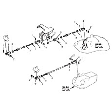 BRAKE PEDALAND LINKAGE (2) (2/2) 20E0270 000