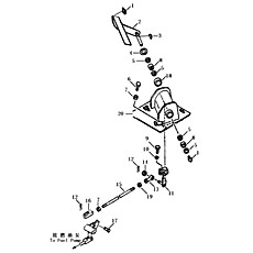 DECELERATOR PEDAL (SPECIAL FOR SHANG CHAI) (2) 00E0831