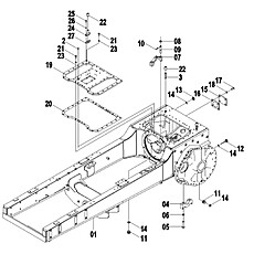 MAIN FRAME ASSEMBLY (SWAMP) 30E0491