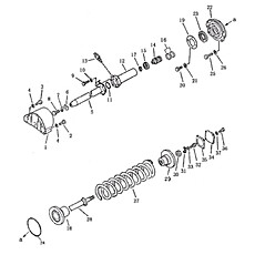 RECOIL SPRING (SWAMP) (3) 33E0077