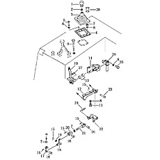 RIPPER CONTROL LEVER (1) 32E1126