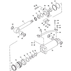 RIPPER CYLINDER 10C0892 000