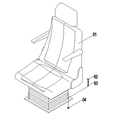 SEAT ASSEMBLY 46E0056