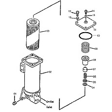 SECONDARY OIL FILTER 53C0396