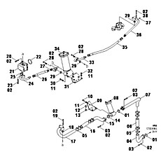 STEERING LINES (SPECIAL FOR SHANG CHAI) (1) 10E0197