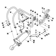 THREE TEETH RIPPER LINES 44C0615