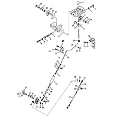 THROTTLE CONTROL LEVER (SPECIAL FOR SHANG CHAI) (1) 00E0831