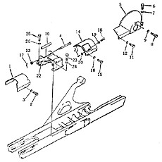 TRACK FRAME COVER (2) 33E0076