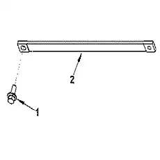 Провод массы - Блок «EA 9089 Массовый провод»  (номер на схеме: 2)