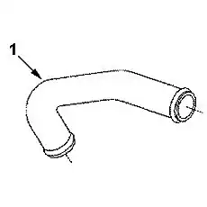 PIPE,AIR TRANSFER - Блок «Соединение, Воздушный переход»  (номер на схеме: 1)