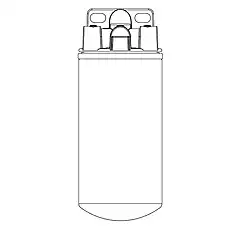 Fuel oil strainer ass’y - Блок «Топливный маслозаборник»  (номер на схеме: 1)