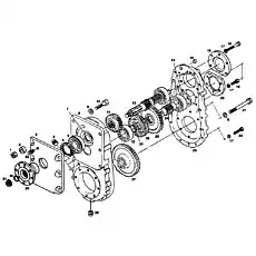 SPRING WASHER - Блок «059.02.775 FRONT AXLE -DISTRIBUTER GEAR»  (номер на схеме: 9)