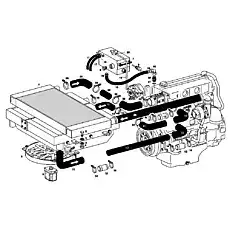 FAN - Блок «160.5701 ENGINE COOLING SYSTEM»  (номер на схеме: 5)