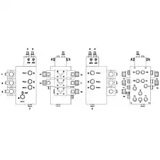 TEST COUPLING - Блок «V95650 CONTROL BLOCK CPL -STEERING»  (номер на схеме: 8)