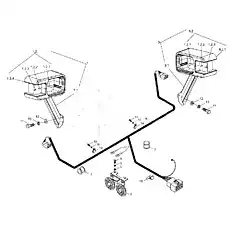 Cross recessed pan head screw - Блок «FRONT FRAME WIRING»  (номер на схеме: 15)