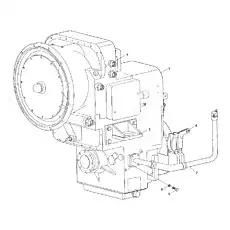 Filling tube assembly - Блок «9F653-24A000000A0 Gearbox assembly»  (номер на схеме: 2)
