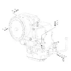 Standard spring washer - Блок «9F653-23A000000A0 Gearbox installation»  (номер на схеме: 10)