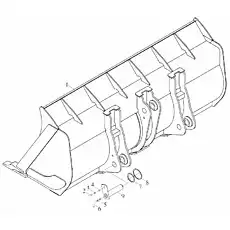 Болт M12x35 - Блок «Ковш песочный»  (номер на схеме: 2)