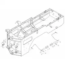 Масленка M10x1 - Блок «Полурама задняя»  (номер на схеме: 2)