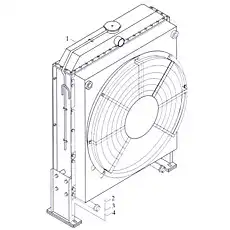 Синтез радиатора (с демпфированной прокладкой) - Блок «Монтаж радиатора»  (номер на схеме: 1)