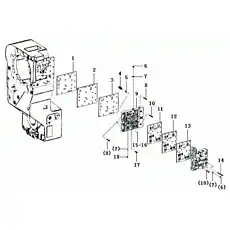 Screw - Блок «Control valve C5-4110001905 4644106»  (номер на схеме: 18)