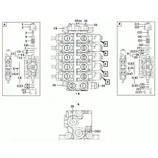 Spring seat - Блок &laquo;Распределительный клапан&raquo;  (номер на схеме: 4)
