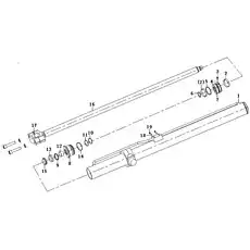 Sealing kit - Блок «Cylinder F16-4120004769 90*50*1379.5-493.5(3713CH)»  (номер на схеме: 2)