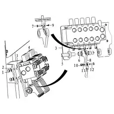 Screw - Блок «Valve mounting assembly L10-2827000555»  (номер на схеме: 4)