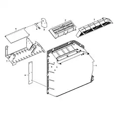 Control motor - Блок «Ventilation unit L3-101110-2935001047.S»  (номер на схеме: 4)