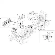 Control valve - Блок «Working pump assembly F2-2812000437»  (номер на схеме: 1)