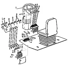 Болт M8×16 - Блок «Панель управления»  (номер на схеме: 4)